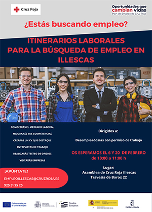 charla itinerarios laborales illescas