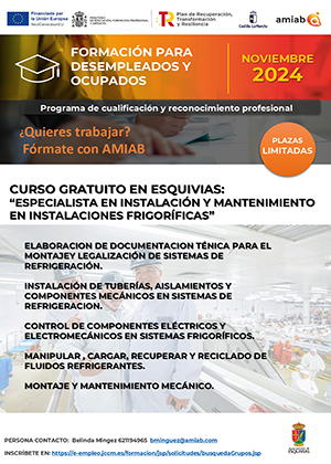 curso inst mantenimiento frigorificas esquivias