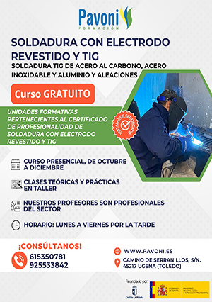 curso soldadura con electrodo revestido